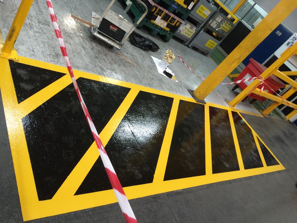 Resin Flooring Demarcation