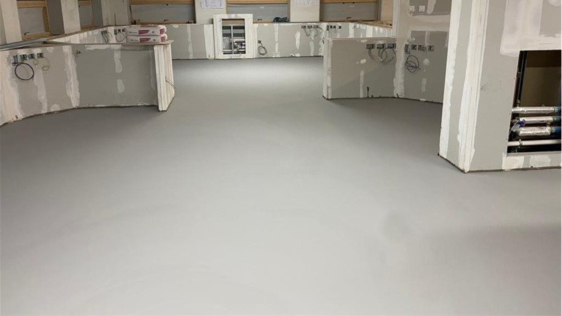 resin flooring in healthcare facilities