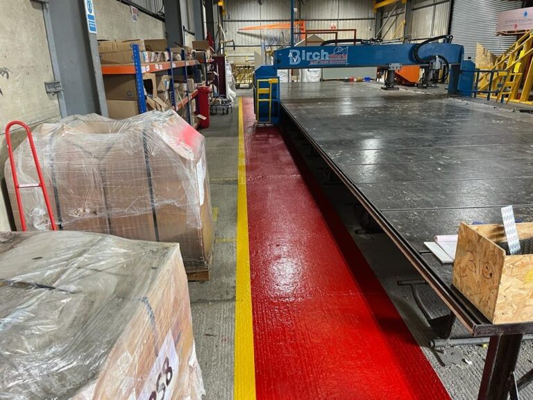 Resin Flooring Demarcation