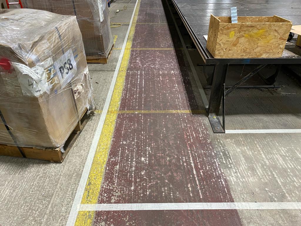 Resin Flooring Demarcation
