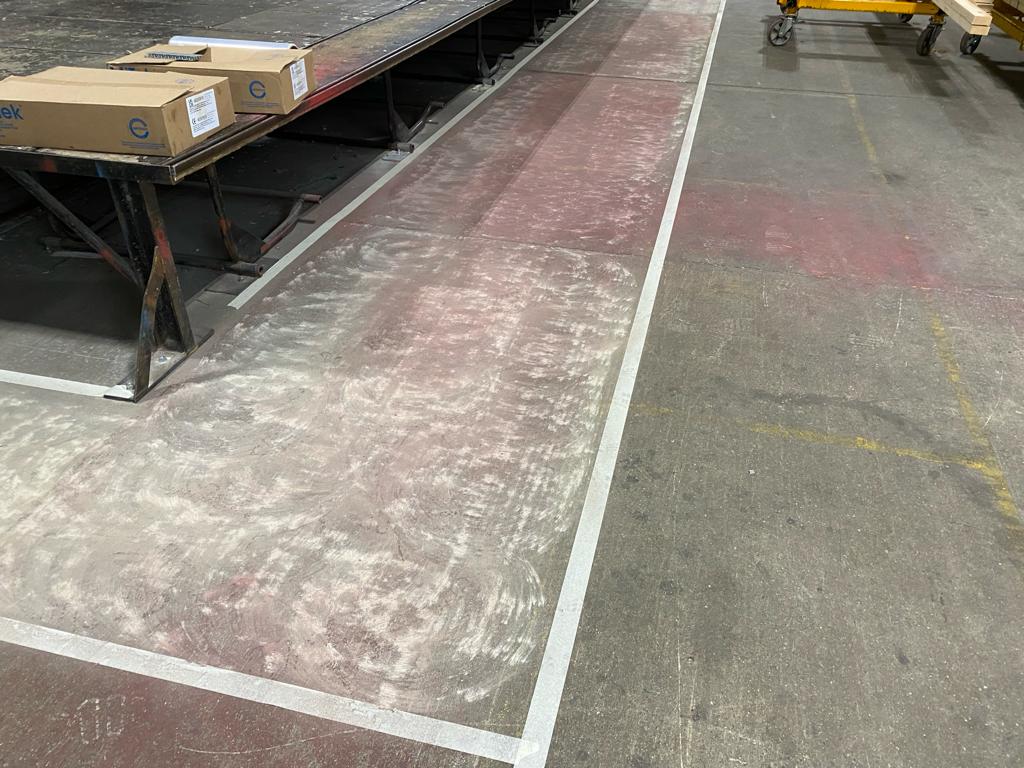 Resin Flooring Demarcation