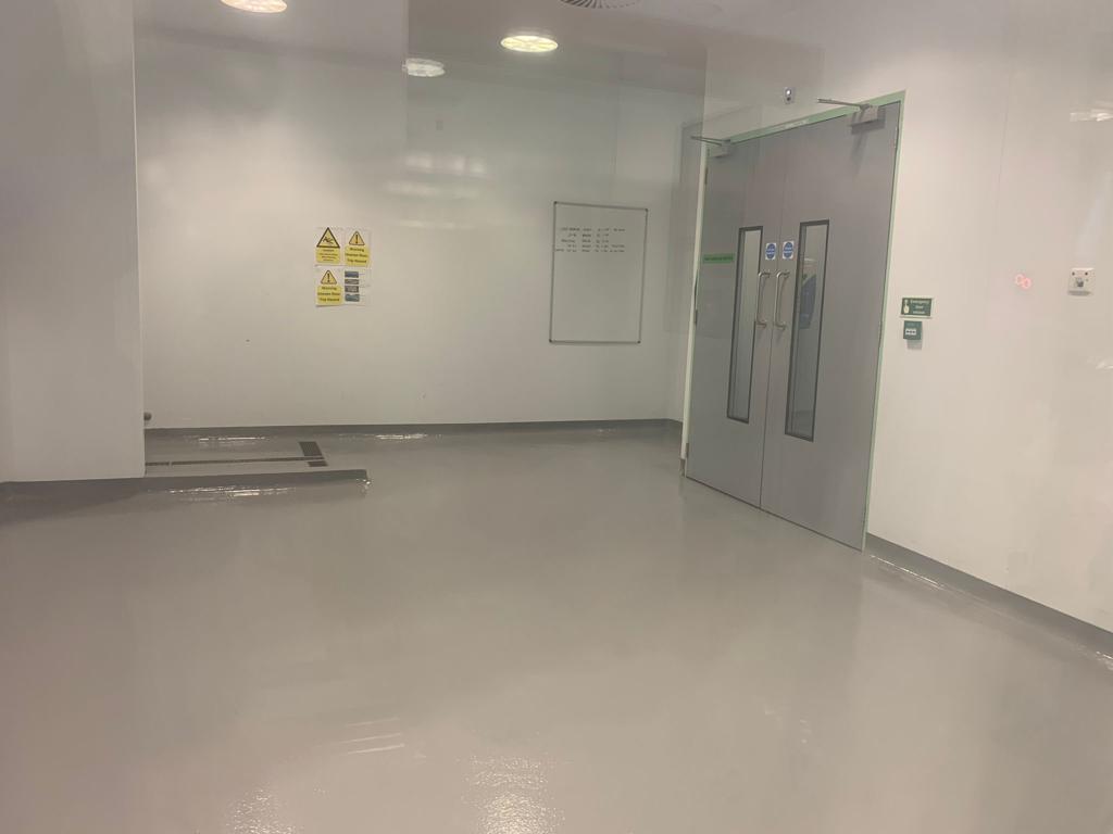 resin flooring installation