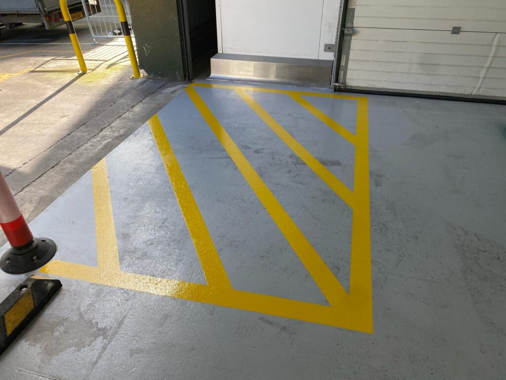 Resin Flooring Demarcation