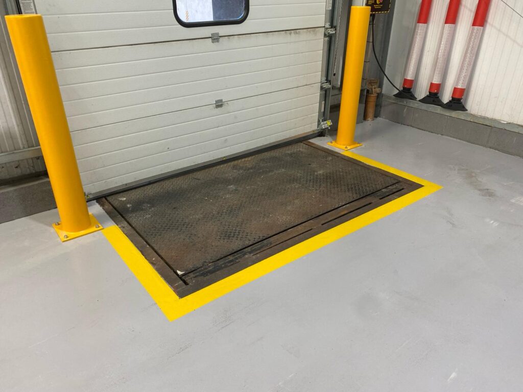 Resin Flooring Demarcation