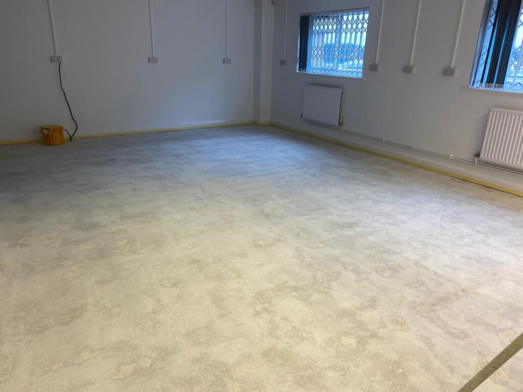 Resin Flooring Preparation Case Study