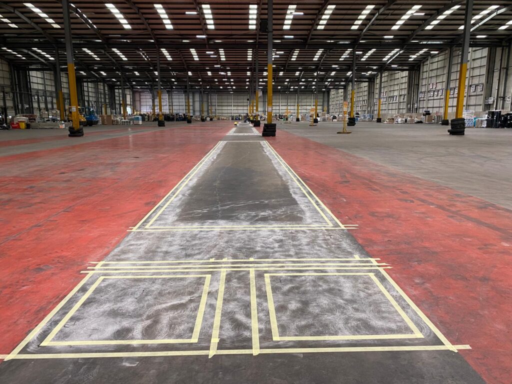 resin flooring preparation