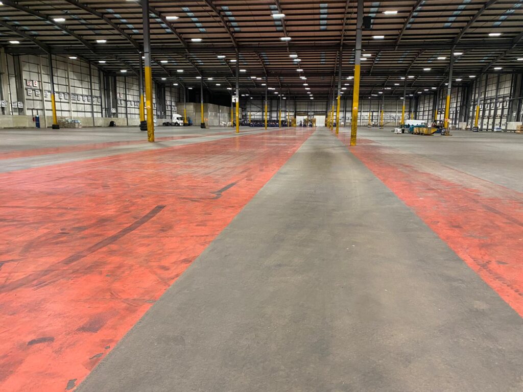 resin flooring installation