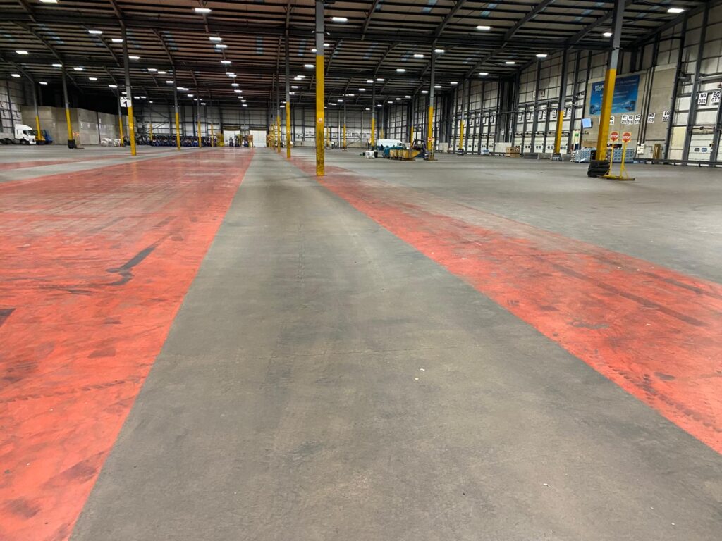 resin flooring installation