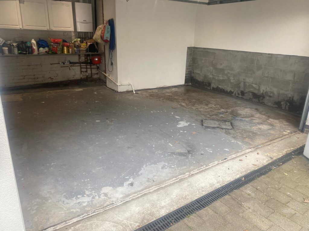 Garage Resin Flooring Installation