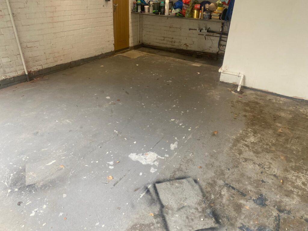 Garage Resin Flooring Installation