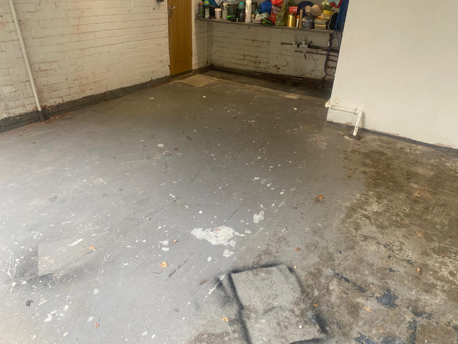 Garage Resin Flooring Installation