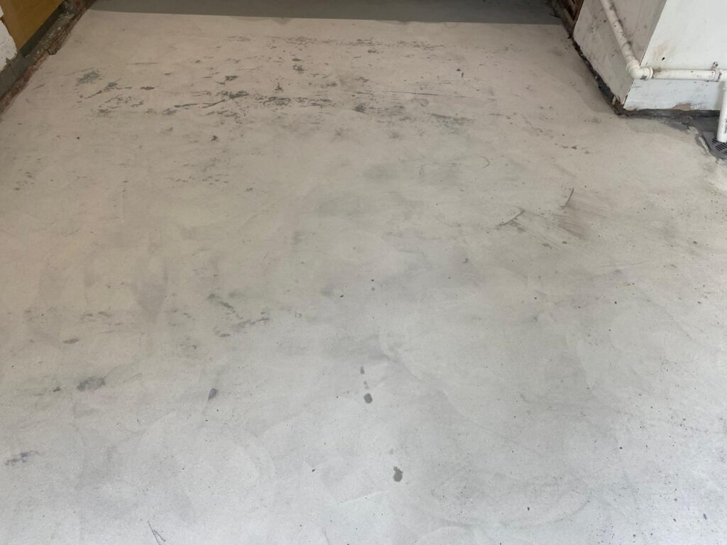 Garage Resin Flooring Installation