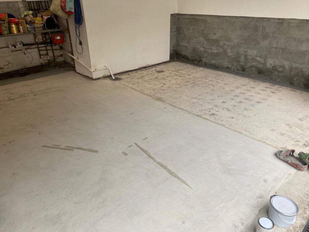 Garage Resin Flooring Preparation