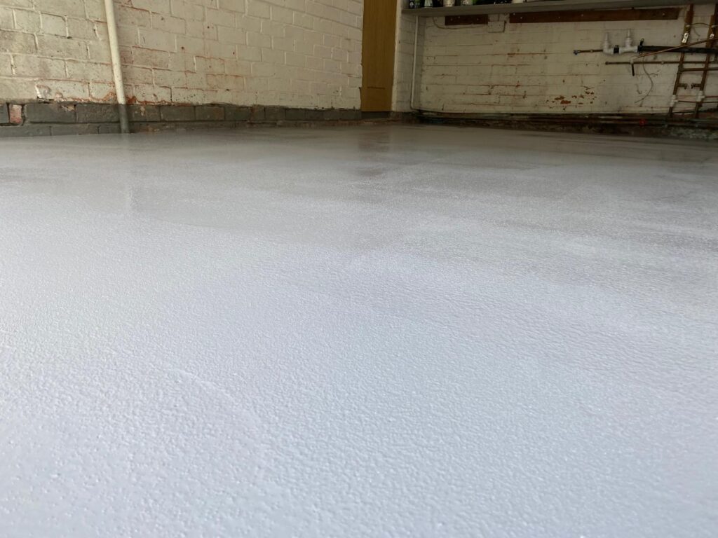 Garage Resin Flooring Installation